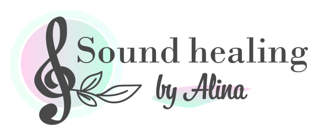 ogo simplifié Sound Healing by Alina sur fond blanc