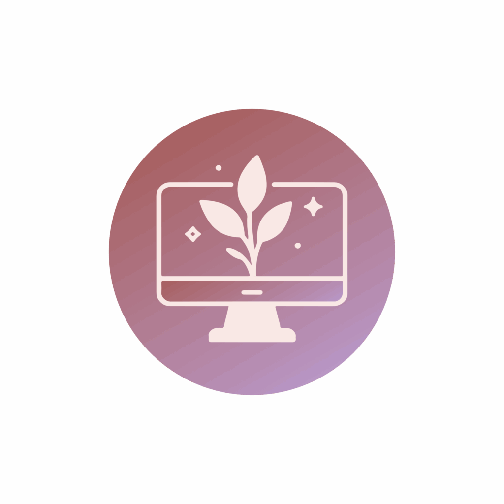 Pictogramme sites web – création de site vitrine WordPress