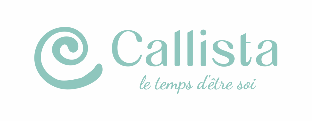 Logo secondaire Callista, centre de soins bio, en bleu turquoise