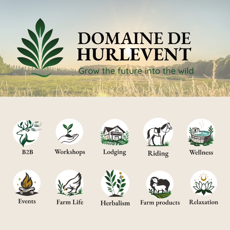 omaine de Hurlevent – pictogrammes des activités