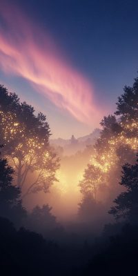 Illustration poétique d’un ciel lumineux symbolisant la formule Horizon – création de site internet multi-pages sur mesure